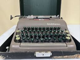 Vintage 1953 Smith-Corona Sterling Floating Shift Typewriter TESTED/GREAT COND. | eBay UK