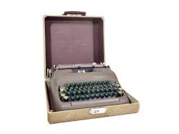 Vintage Typewriter, 1950s Smith Corona Sterling Portable Manual Working Typewriter With Original Case, Antique Mid Century Office Decor - Etsy