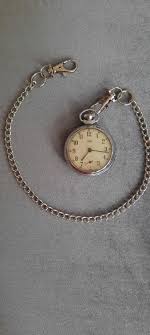Smiths Empire Silver Vintage Nonfunctioning Pocketwatch With ...