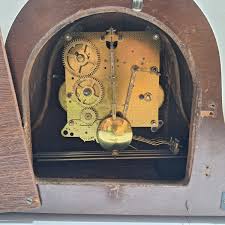 RARE ANTIQUE HERSCHEDE ELECTRI WESTMINSTER CHIME MANTEL ...