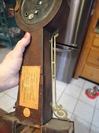 Antique Sessions Banjo Wall Clock Model W for Parts Repair ...