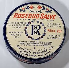 Vintage Smiths Rosebud Salve Tin Box Woodsboro Maryland Perfume | eBay