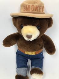 Smokey The Bear Vintage 1985 Plush With Tags Excellent ...