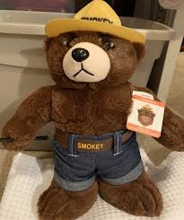 Vintage 1994 Smokey The Bear plush. | eBay