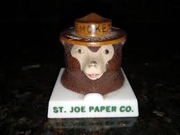 Vintage Smokey The Bear Cigarette Snuffer Smokey Says ...