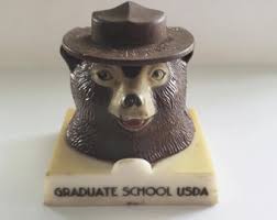 Vintage SMOKEY the Bear Cigarette SNUFFER / Plastic ...