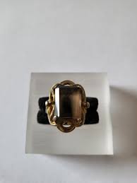 ART_DECO 835er SILBER RING RAUCHQUARZ ANTIKSCHMUCK | eBay