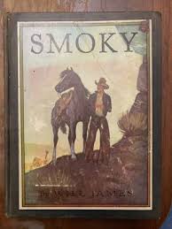 1929 Smoky The Cow Horse Will James Classics Edition Color-Stains, Please Read. | eBay