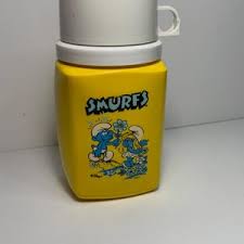 1980s Yellow Thermos - Etsy