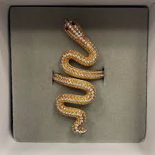 AUTHENTIC GOLD TAYLOR SWIFT SNAKE RING 🐍 -... | Depop