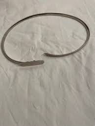 Metal Snake Type Belt - Silver | eBay