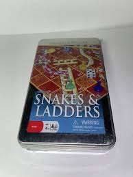 Cardinal Classic Games Snakes and Ladders in Brand New Sealed Tin Container NEW 47754581386| eBay