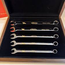 Snap-on Collector Wrench Set Series 24K Engraved 5pc ...