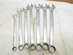 Set 7 Snap-On Combination OEXM Metric Wrenches 10-18mm ...