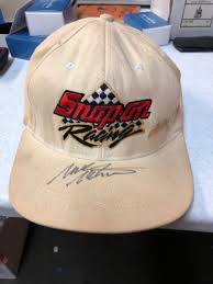 Preowned Signed Vintage Snap On Racing Hat Snapback With NASCAR Pin | eBay