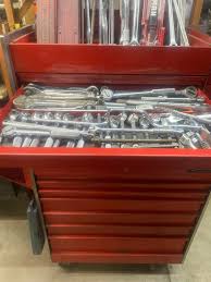 Custom made tool box for wrenches and sockets