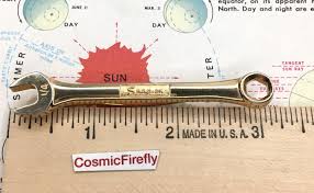 Vintage Wrench Tie Bar 1950's Snap on Tool Tie Clip Slide on ...