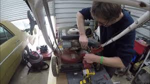 Maintenance and repairs on the 1989 Snapper self-propelled ...