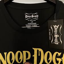 Dogg Supply By Snoop Dogg Men's Logo T-Shirt Size L Drip Graphic Black S/S NWT | eBay