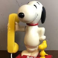 1 The Snoopy and Woodstock Phone C.1976 Working ...