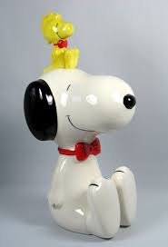 Peanuts 40th Anniversary Snoopy and Woodstock Bank ...