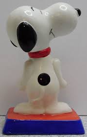 Vintage Peanuts Snoopy "It's Hero Time" Determined Figurine ...