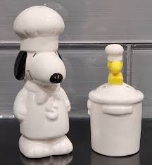VINTAGE PEANUTS SNOOPY & WOODSTOCK - SALT & PEPPER SHAKE 1966-1972 MADE IN JAPAN | eBay