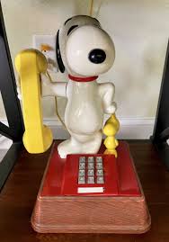 Vintage Snoopy and Woodstock Phone Telephone Model TMBF 8010 ...