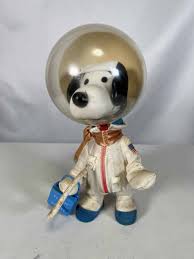 1969 Made Early Snoopy Astronaut Astronauts with Scarf Toy Figure Used No Box | eBay