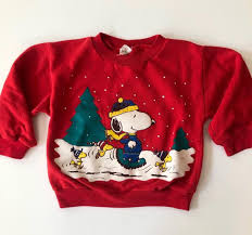 Snoopy Sweatshirt Youth - Etsy