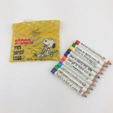 Vintage Snoopy MiniPencil Case, Butterfly Originals, Made In ...