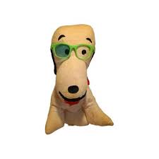 Vtg Snoopy Or Mr Peabody Dog Plush With Sunglasses ...
