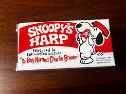 Snoopy's Harp Plus Snoopy Peanut Figure | eBay