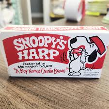 Vintage Snoopy Charlie Brown Mouth Harp - Etsy