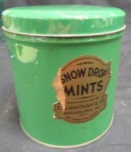 Sold at Auction: Lot of 4 Vintage Pocket Games in Vintage E G Whitman & Co. Snow Drop Mints Candy Tin