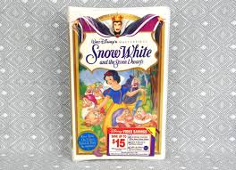 SEALED Snow White and the Seven Dwarfs (1937) on VHS Tape ...