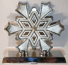 Heavy Metal Snowflake Mantle Christmas Stocking Hanger ...