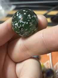 Lot of 31 Vintage Hand Made Marbles Blue White Red Designer Glass Rare HTF | eBay