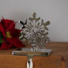 Northlight Double Snowflakes Christmas Stocking Holder