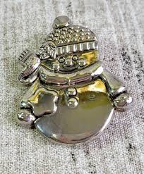 Assorted Vintage Christmas Holiday Brooches, Lot of 4, Snowman, Cloisonne Cardinal Bird Metal Inlay, Silver Metal Christmas Tree With Ribbon - Etsy