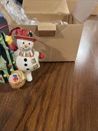 Longaberger BLUSTER SNOWMAN "TREE TRIMMING" ORNAMENT #20049 ...