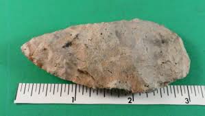 A933 AUTHENTIC NATIVE AMERICAN KNAPPED ARTIFACT with COA ...