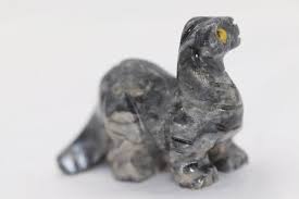 1-1/2" Hand Carved Stone Soapstone BRONTOSAURUS DINOSAUR Figurine Made in Peru (exact Item Pictured + Free Shipping!!) - Etsy
