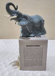 Vintage Avon MAJESTIC ELEPHANT Wild Country Scent Full New in Original Box | eBay