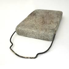 Antique Soapstone Bed and Foot Warmer with Original Metal ...
