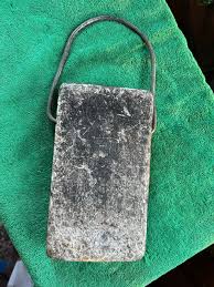 1800's Warming Bed / Buggy / Sleigh Soapstone, 5" x 9" x 1 3 ...