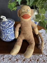 Antique Stuffed Monkey - Etsy