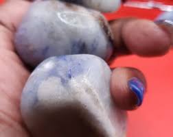 One Large Tumbled Afghanite Stone From Afghanistan UV ...