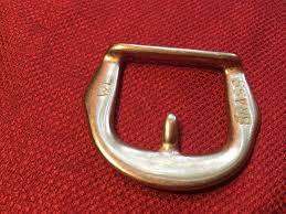 Solid Brass Western Harness Buckle - casting based upon ...