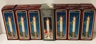 Vintage Electric Candle Lamps Brass Lot Of 7 w/ Switch in ...